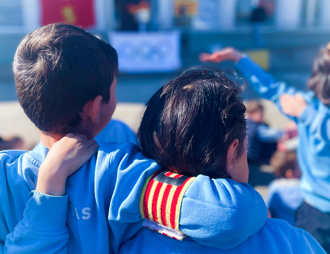 Infantil rebosa Espíritu Olímpico