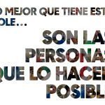 Lo mejor que tiene este cole… son las PERSONAS que lo hacen posible