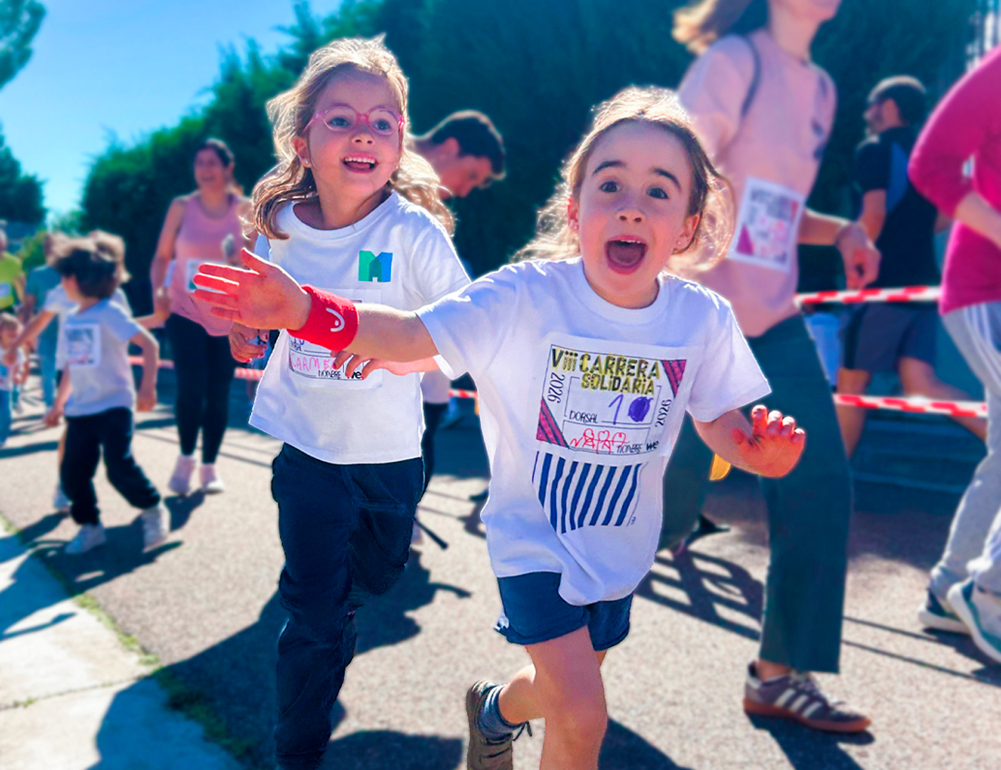 Tarde de running y solidaridad en Infantil