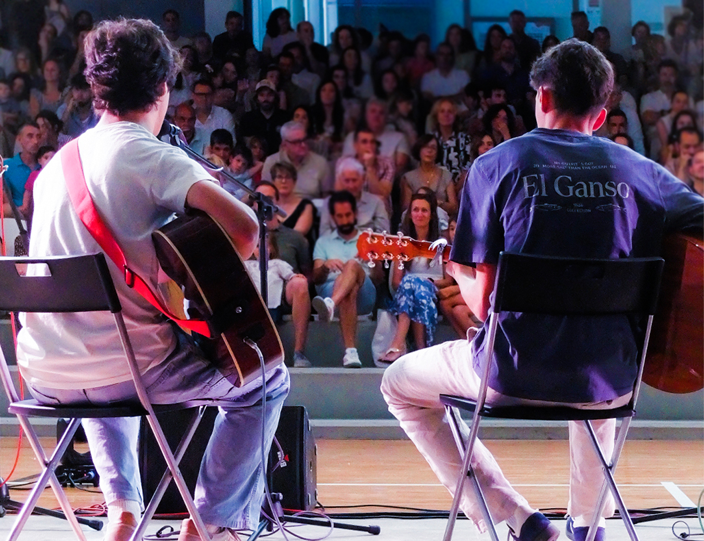 ¡Que la música siga llenando cada lugar del colegio!